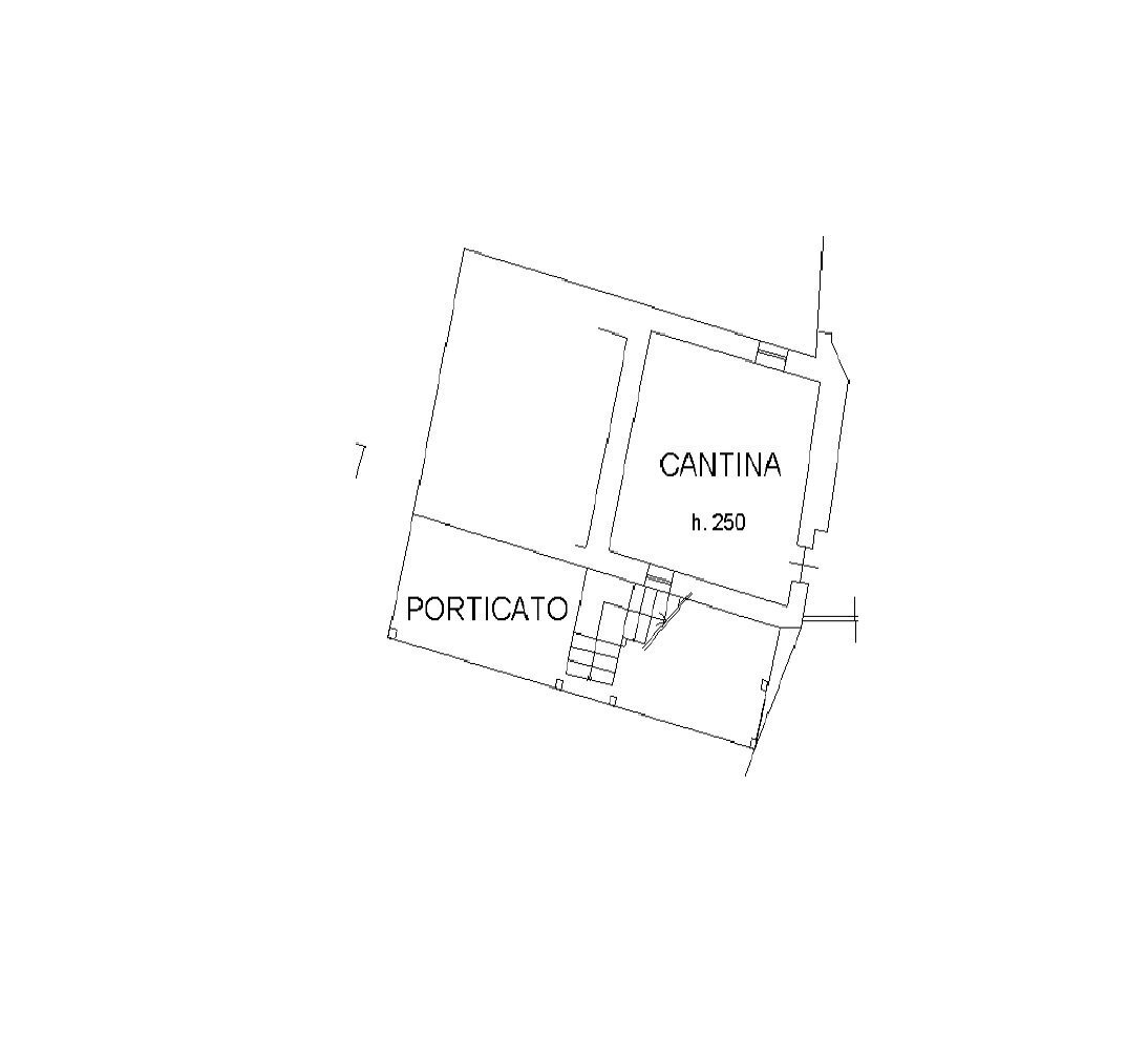 Casa indipendente via Monte Calvario, 19, Villanova Mondovì - planimetria 1