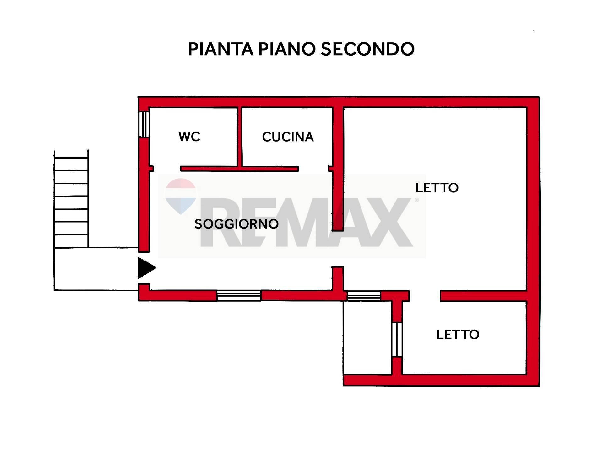 Pianta 2D - Two-room apartment VIA FUNAI
 
5, Trapani - floor plans 1