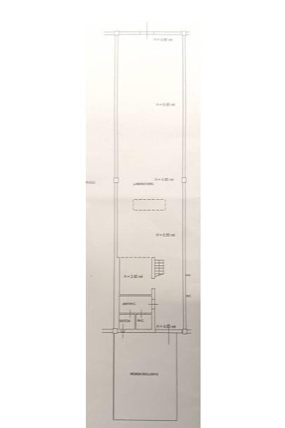 Capannone strada Provinciale del Virginio, Lastra a Signa - planimetria 1
