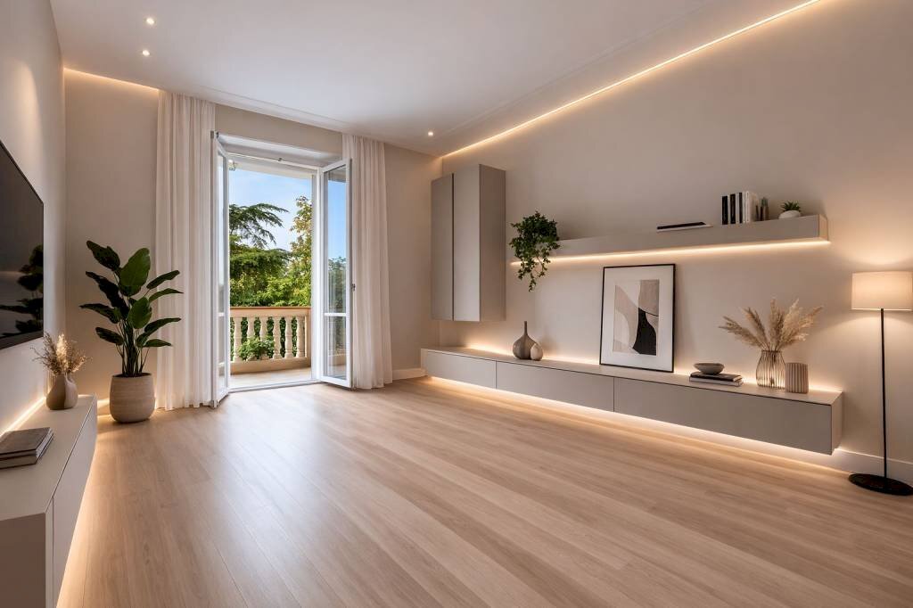 Salone - Appartamento corso Monte Grappa, Genova (zona San Fruttuoso) - foto 1