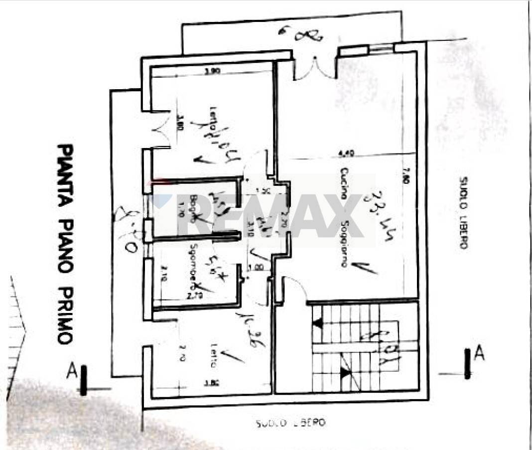 Pianta 2D - Apartment via Magenta angolo via Pertini
 
84, Pozzallo - floor plans 1