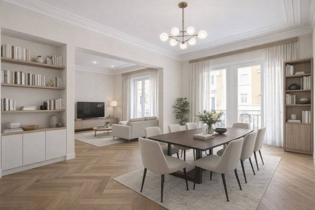 Salone - Appartamento via Antonio Crocco, Genova (zona Castelletto) - foto 3