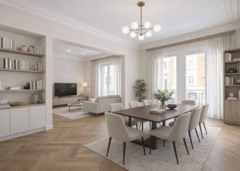 Salone - Appartamento via Antonio Crocco, Genova (zona Castelletto) - foto 4