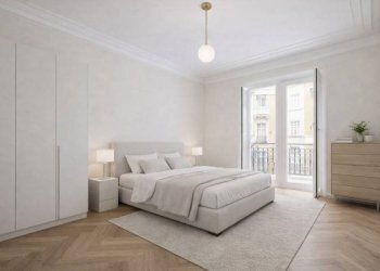 Camera da letto - Appartamento via Antonio Crocco, Genova (zona Castelletto) - foto 5