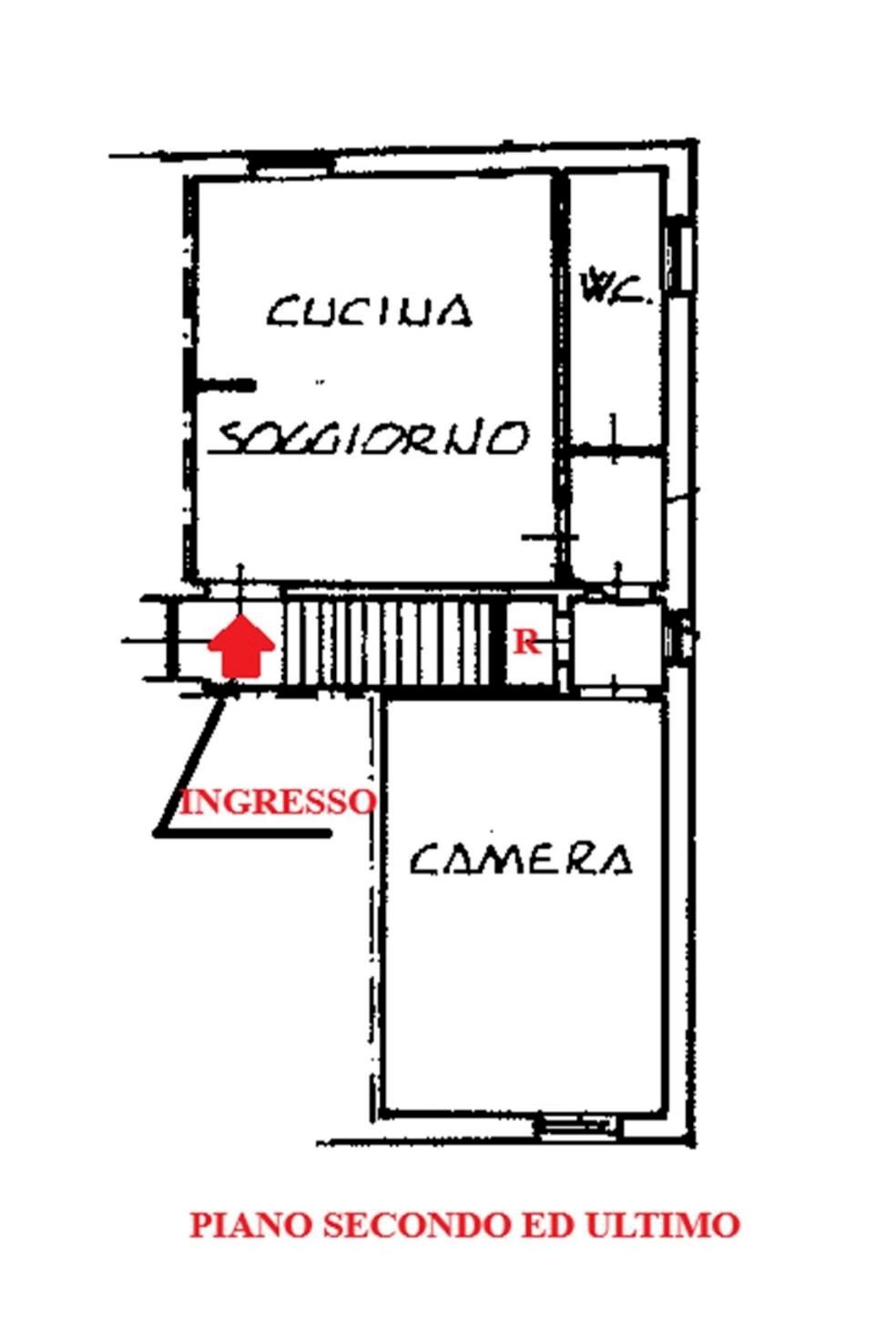 Two-room apartment viale Ivo Montagni, Capraia e Limite - floor plans 1