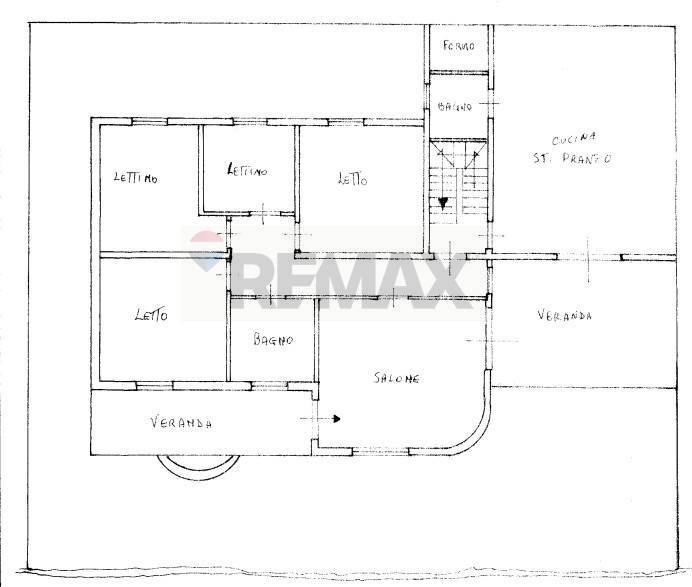 Pianta 2D - Villa Via Strada per Vittoria
 
50, Vittoria - planimetria 1