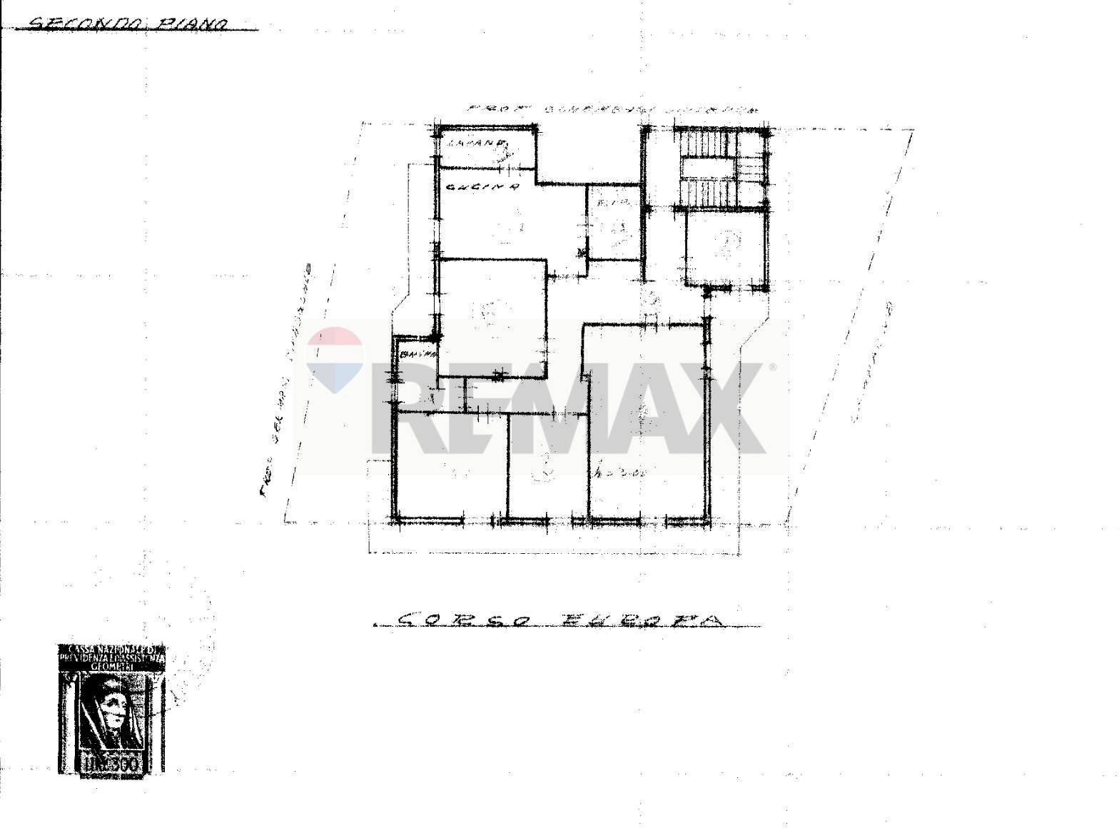 Pianta 2D - Appartamento Viale Europa
 
95, Ragusa - planimetria 1