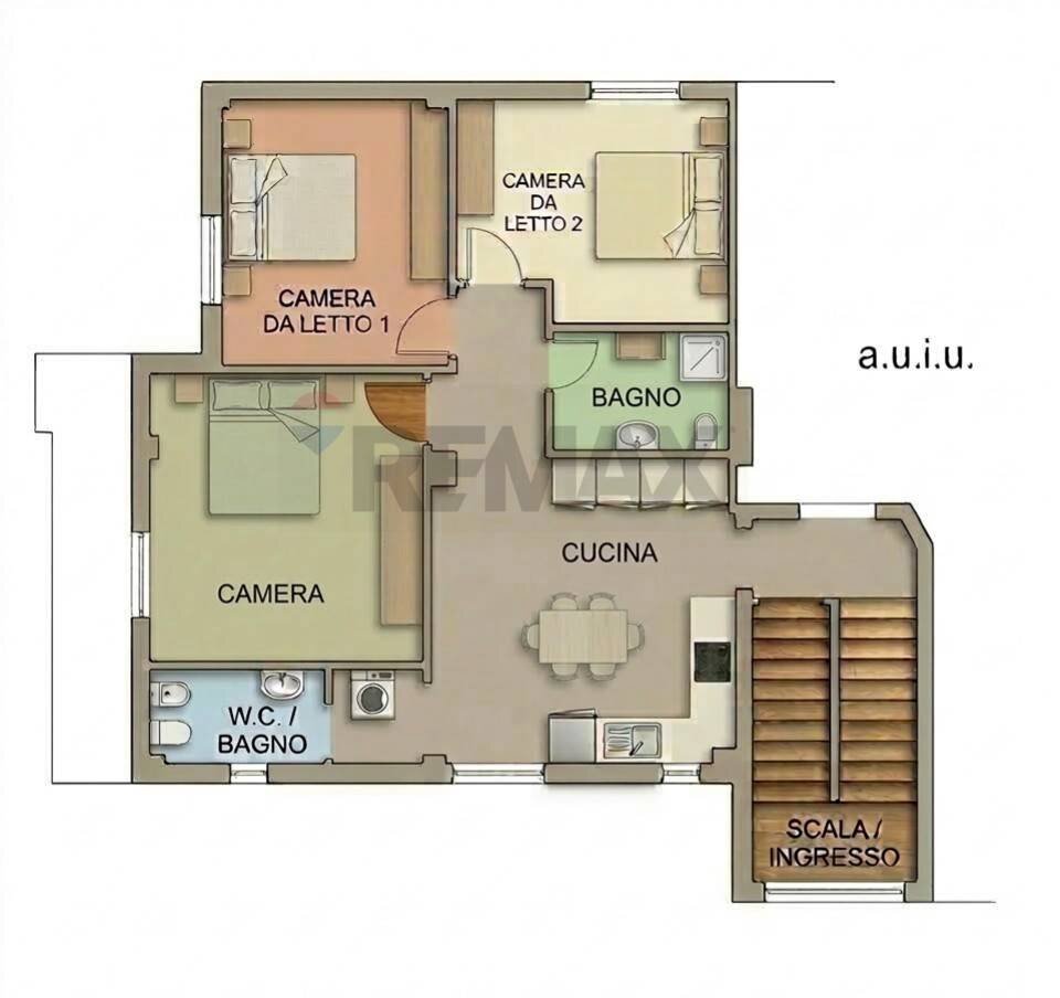 Pianta 2D - Appartamento via delle orchidee
 
23, Santa Croce Camerina - planimetria 1
