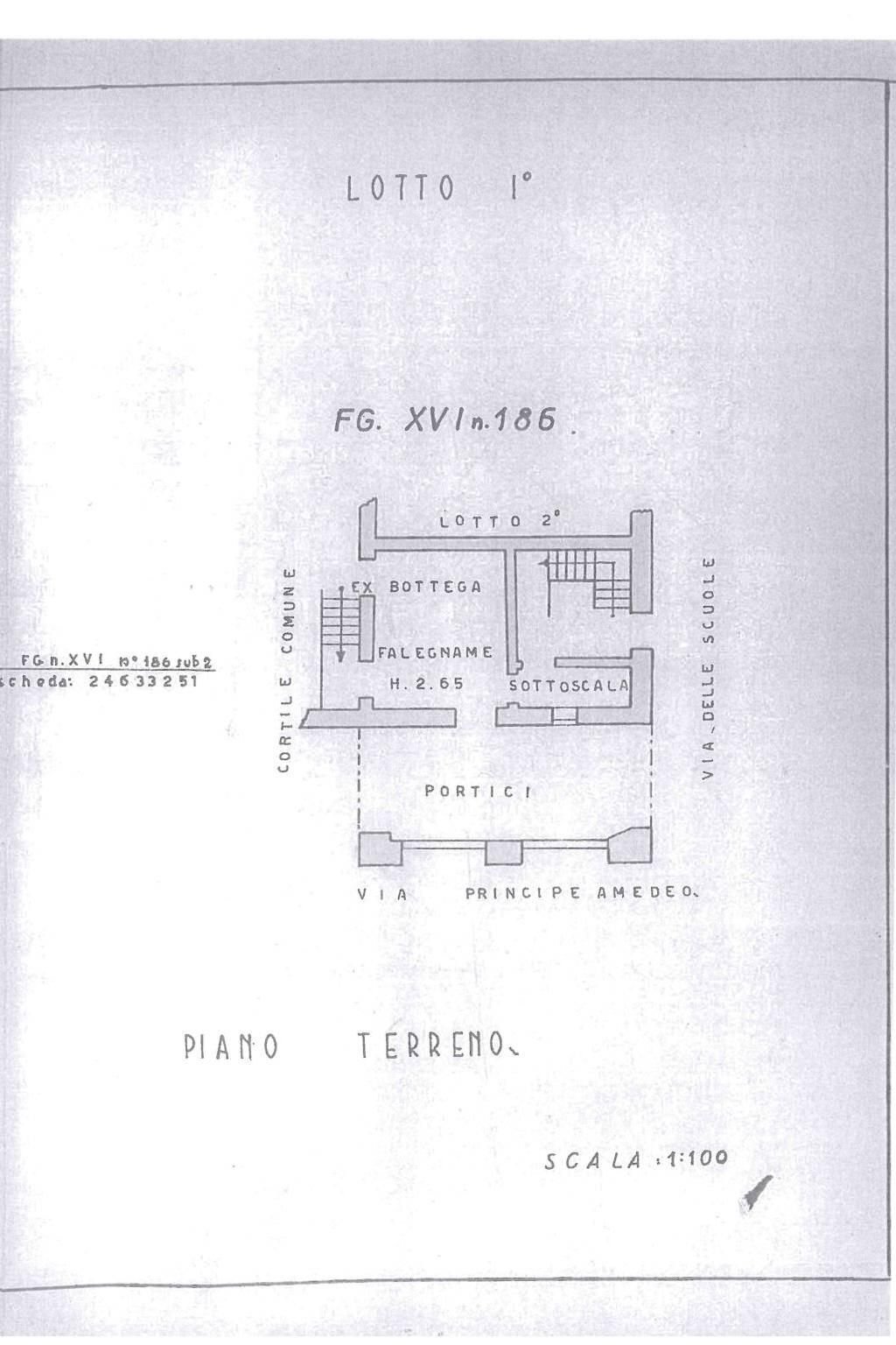 Rustic via Principe Amedeo, 23, Pancalieri - floor plans 1