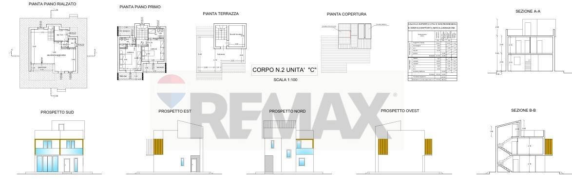 Pianta 2D - Villa Via Enrico Ibsen, Palermo - planimetria 1