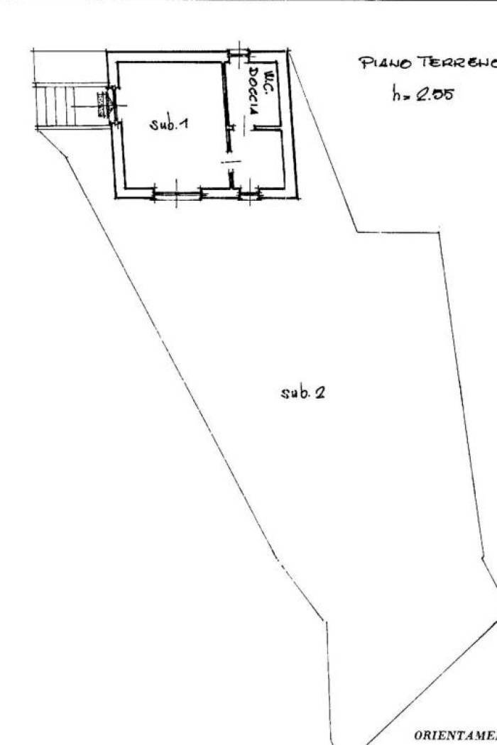 Independent house via Sopra Giancos, Ponza - floor plans 1