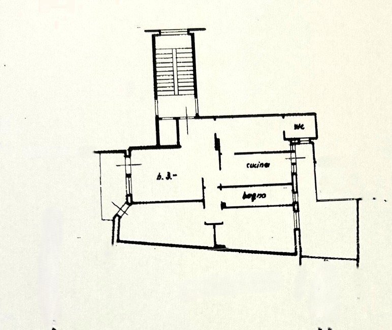 Appartamento via Frugone, Santa Margherita Ligure - planimetria 1