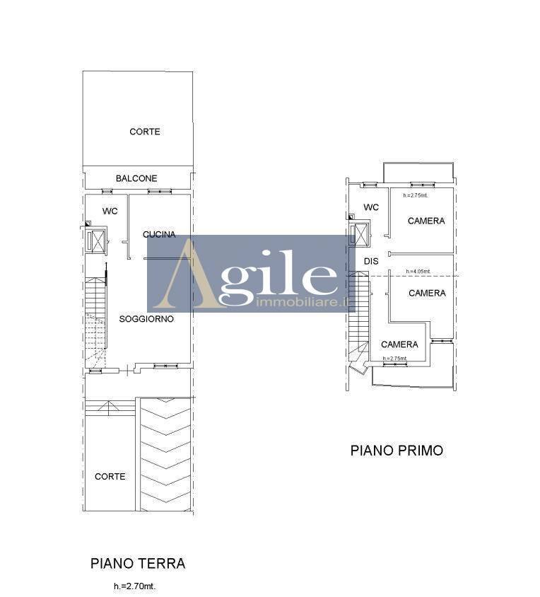 Foto 20 - Villa a Schiera viale piane san donato, Corropoli - planimetria 1