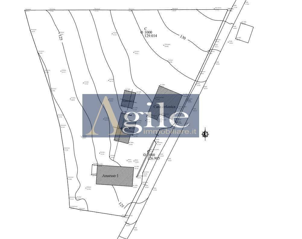 Foto 10 - Rustico CONTRADA SPIAGGE, Monteprandone - planimetria 1