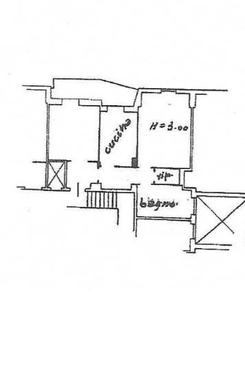 Bilocale via dei Landi, 1, Genova (zona Sampierdarena) - planimetria 1