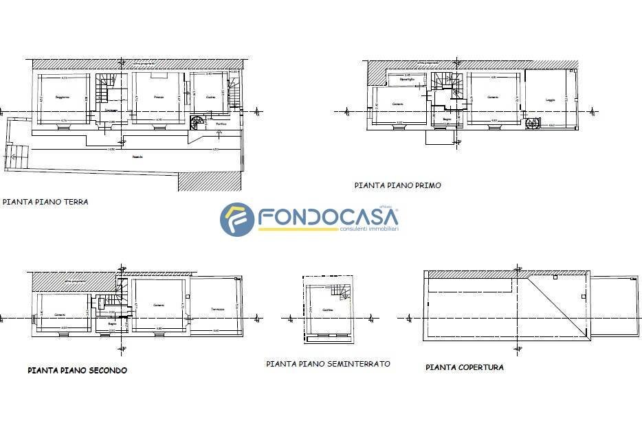 Foto 27 - Semi-detached house via mordure, Seravezza - floor plans 1