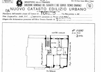 Planimetria - Apartment via Pallanza, 38, Torino (neighborhood Vanchiglietta) - photo 47