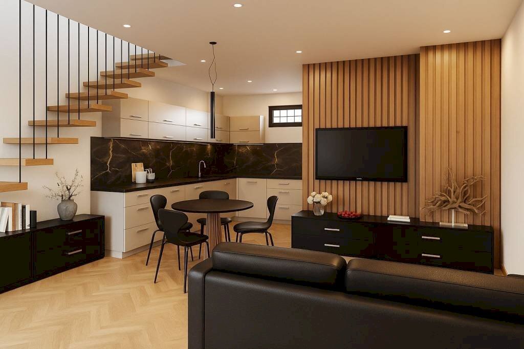 Salone - Trilocale via di Corticella, 116, Bologna (zona Bolognina) - foto 2