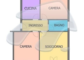 Planimetria - Quadrilocale via Fratelli Rosselli, 169, Modena - foto 18