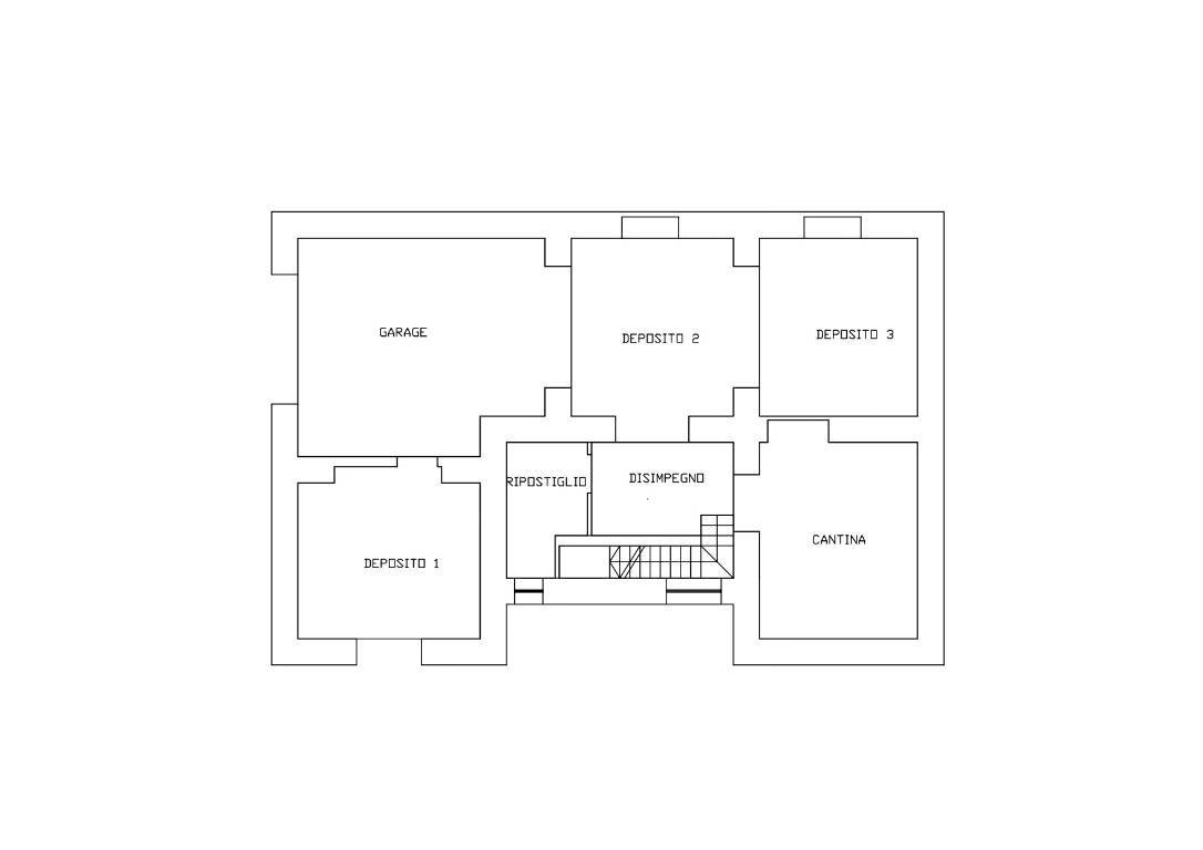 Villa via Costa d'Arco, San Giorgio del Sannio - planimetria 1