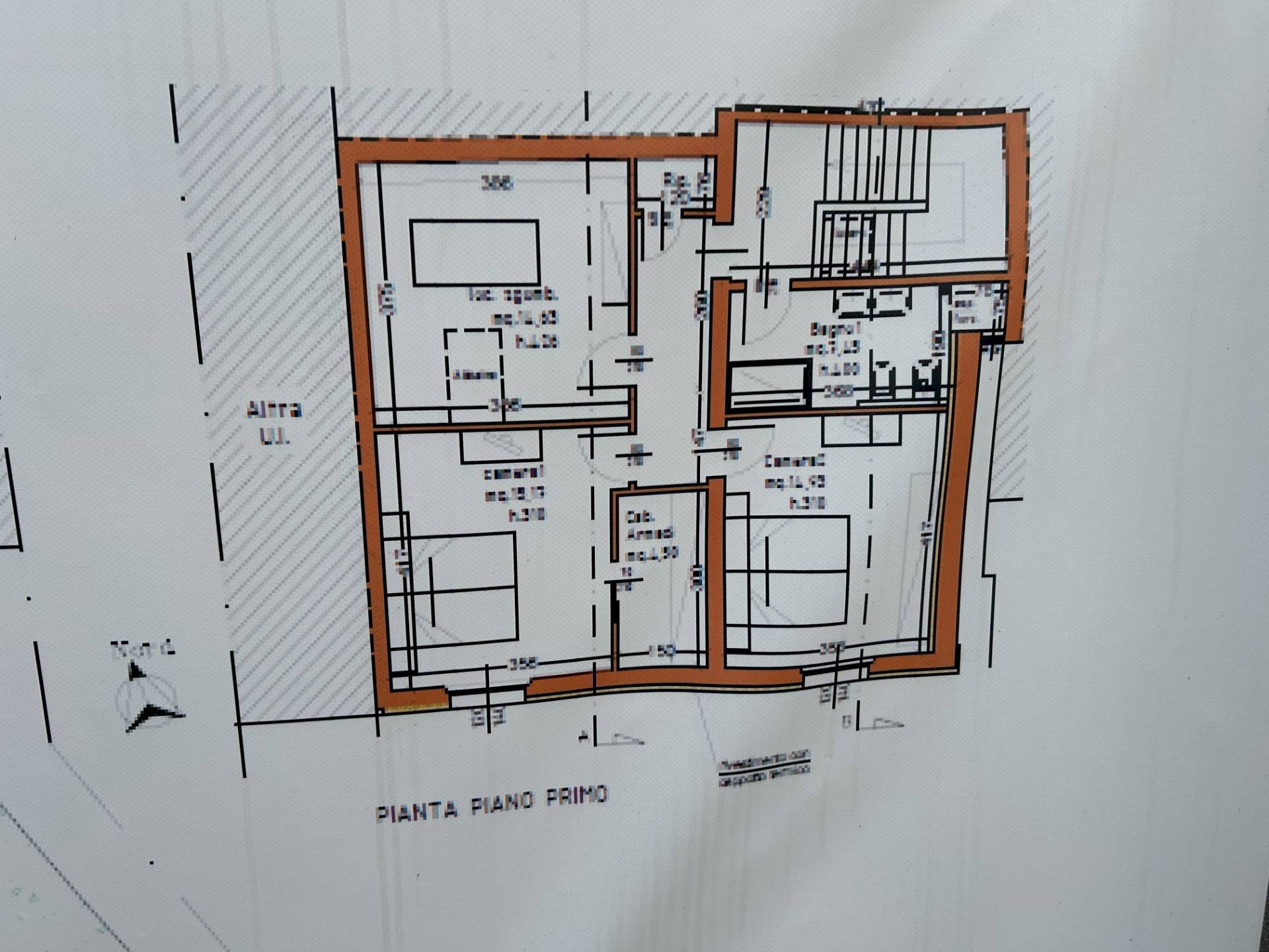 Foto 17 - Casa indipendente Via dei Mille
 
5, Cascina - planimetria 1