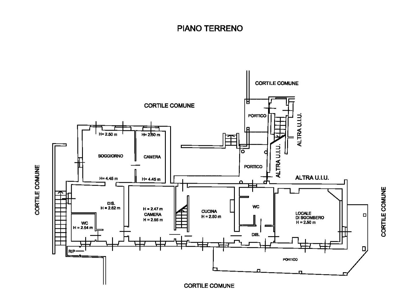 Villa Regione Tetti Gribaudo, Sciolze - floor plans 1