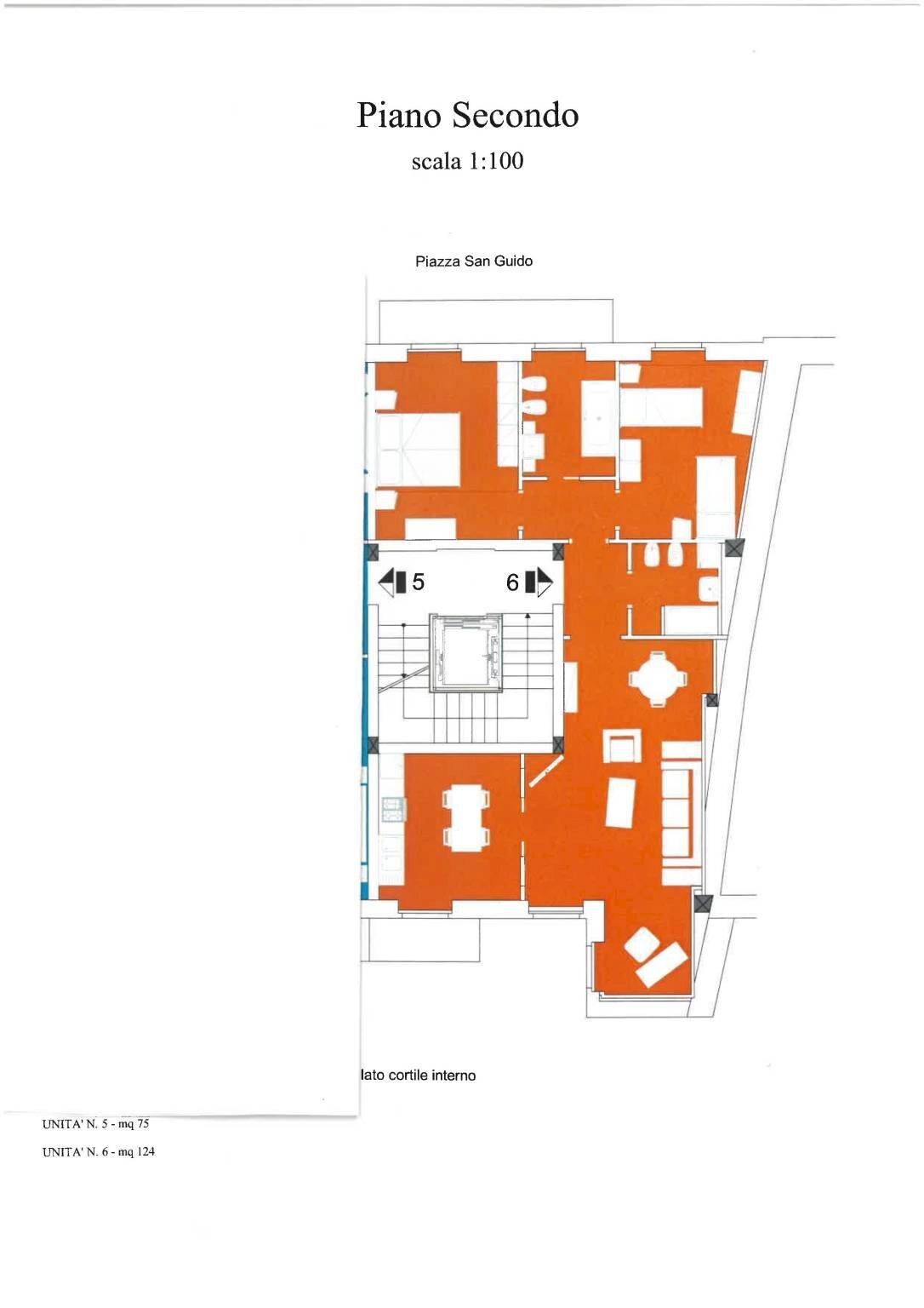 Quadrilocale piazza San Guido, 26, Acqui Terme - planimetria 1