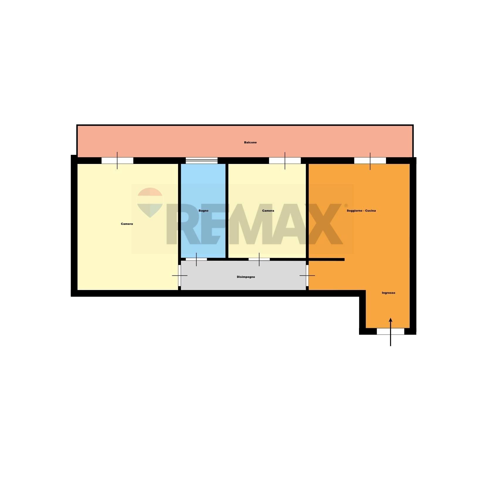 Pianta 2D - Bilocale VICO SCONDITI
 
1, Marano di Napoli - planimetria 1