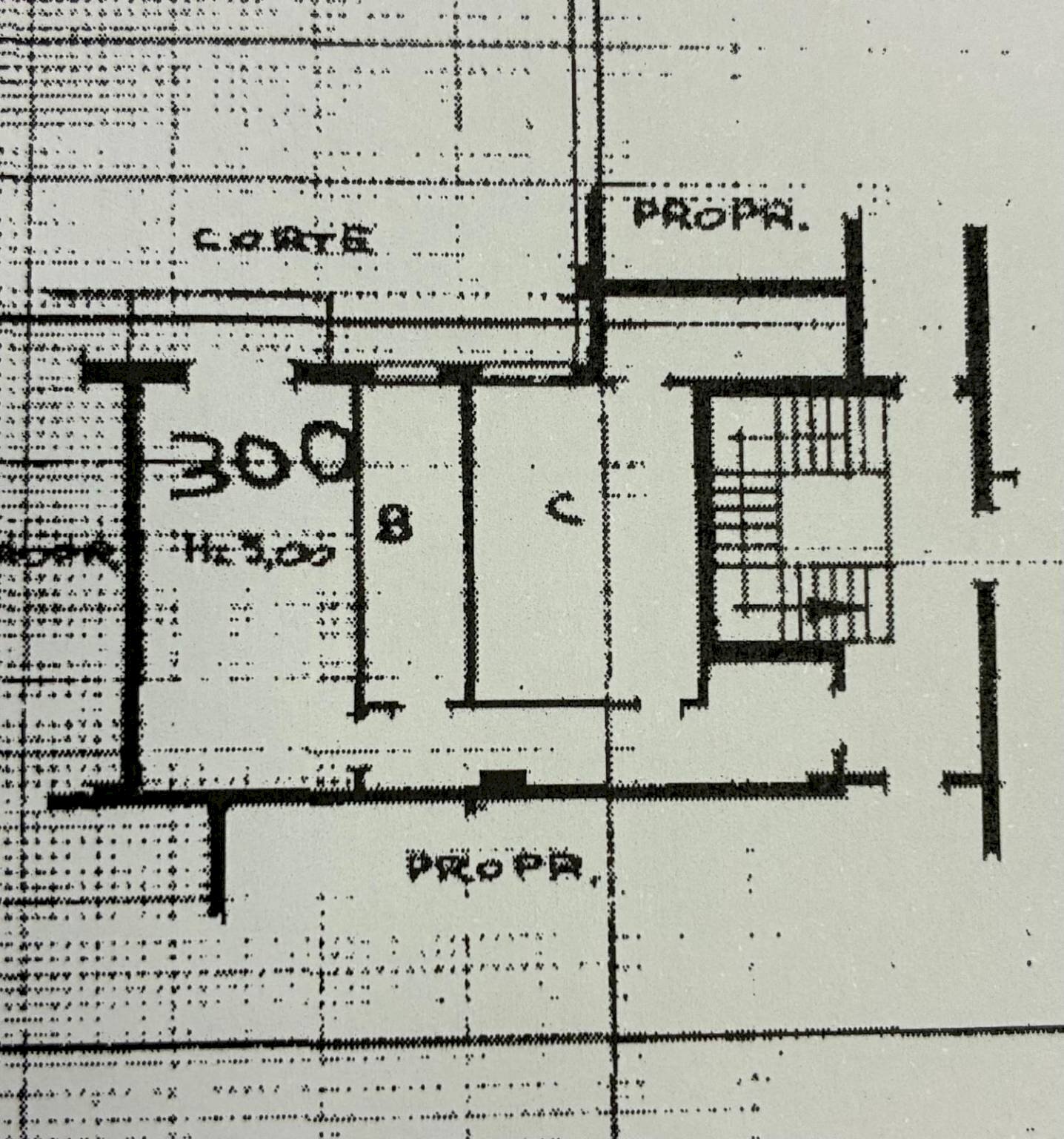 Trilocale via Emilia Levante, 118, Bologna (zona Mazzini) - planimetria 1