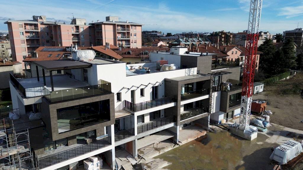 Vista - Attic via Giacomo Medici, 45, Monza (neighborhood Triante) - photo 2