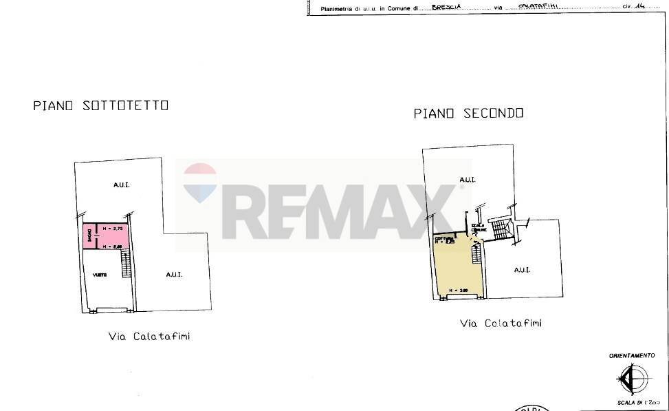Pianta 2D - Two-room apartment C.so Calatafimi
 
14, Brescia - floor plans 1