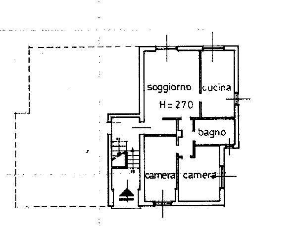 Foto 32 - Trilocale VIA MAZZINI
 
26, Ballabio - planimetria 1