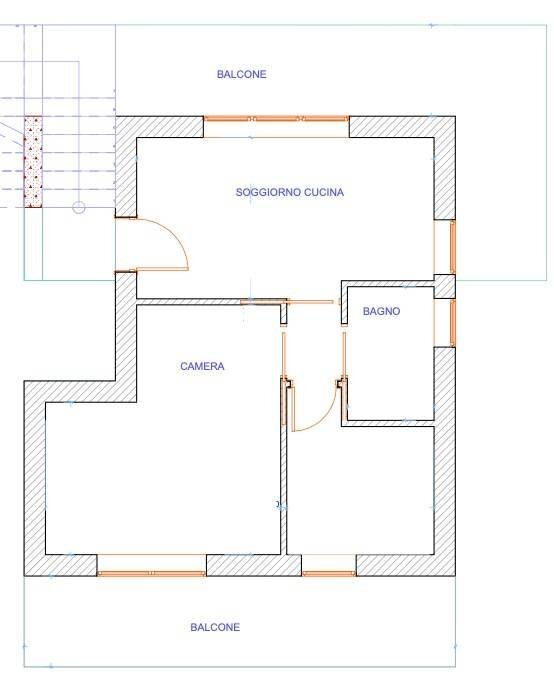 Foto 1 - Appartamento via cilea, Grottammare - planimetria 1