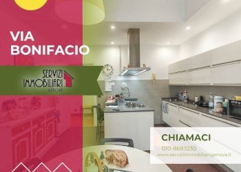 Cucina - Quadrilocale via Bonifacio, Genova (zona Marassi) - foto 1