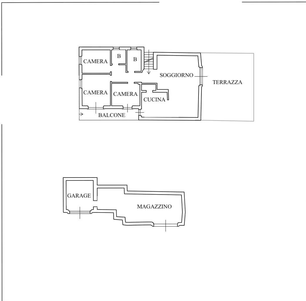 Foto 64 - Independent house Loc. La Trinita
 
SNC, La Maddalena - floor plans 1