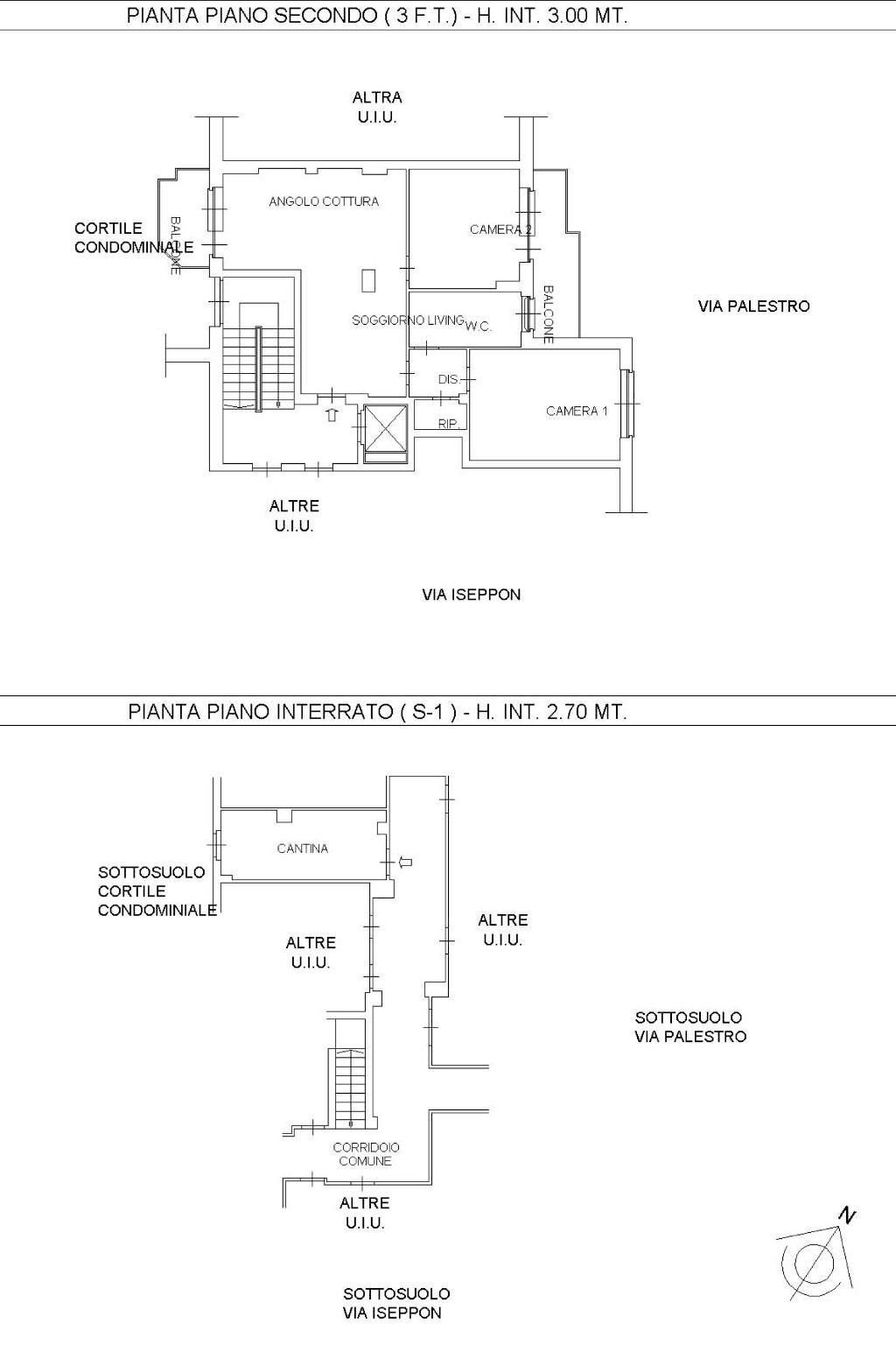 Quadrilocale via Arduino Iseppon, 2, Venaria Reale - planimetria 1