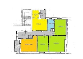 Planimetria - Appartamento Cuneo (zona Donatello) - foto 14