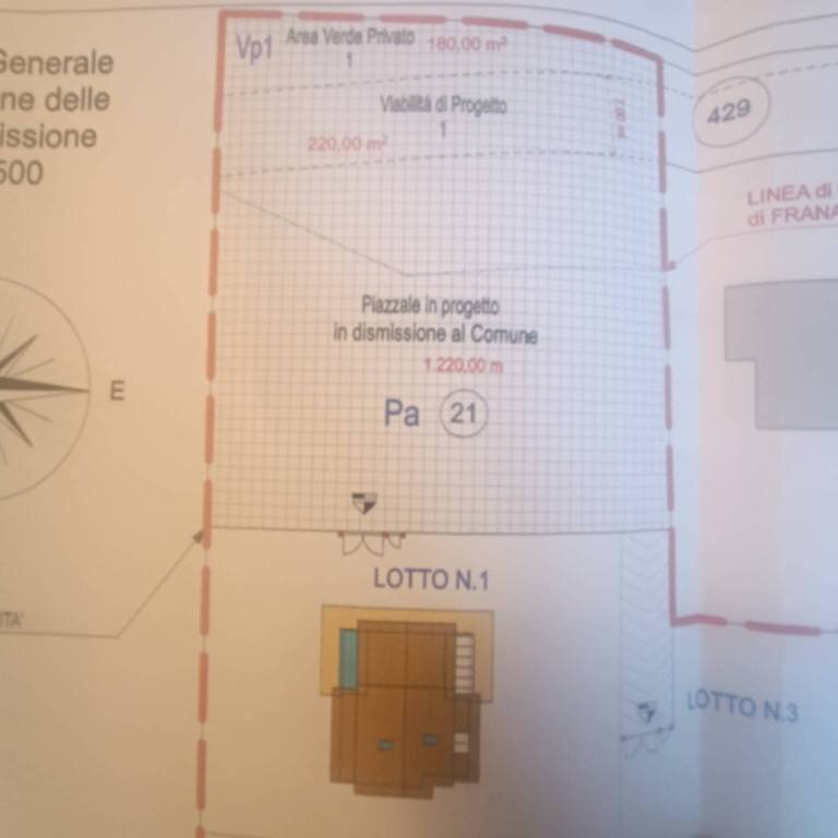 Planimetria - Terreno edificabile via Marcaveri, Murisengo - foto 3