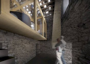 Interno palazzo - Casa indipendente Frazione Maddalena, Prazzo - foto 11