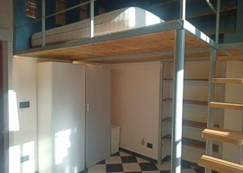 Camera da letto - Two-room apartment via Lessolo, 26, Torino (neighborhood Vanchiglietta) - photo 14