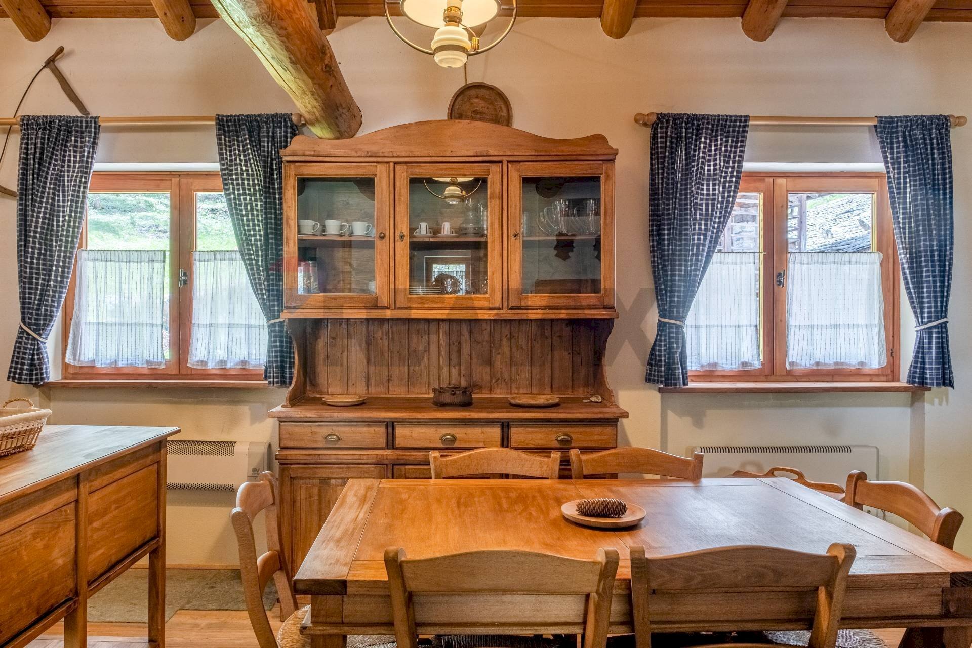 Sala da pranzo - Trilocale Località Isolello, Alagna Valsesia - foto 3