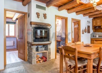 Sala da pranzo - Trilocale Località Isolello, Alagna Valsesia - foto 6