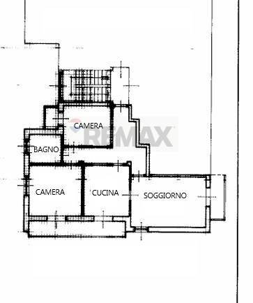 Pianta 2D - Trilocale via Poma
 
30, Lonate Pozzolo - planimetria 1