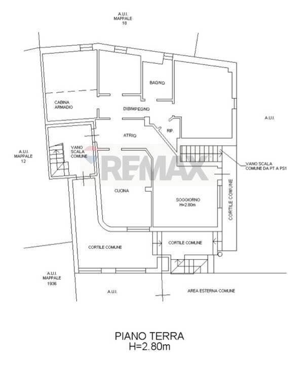 Pianta 2D - Four-room apartment Via Trieste
 
27, Sumirago - floor plans 1