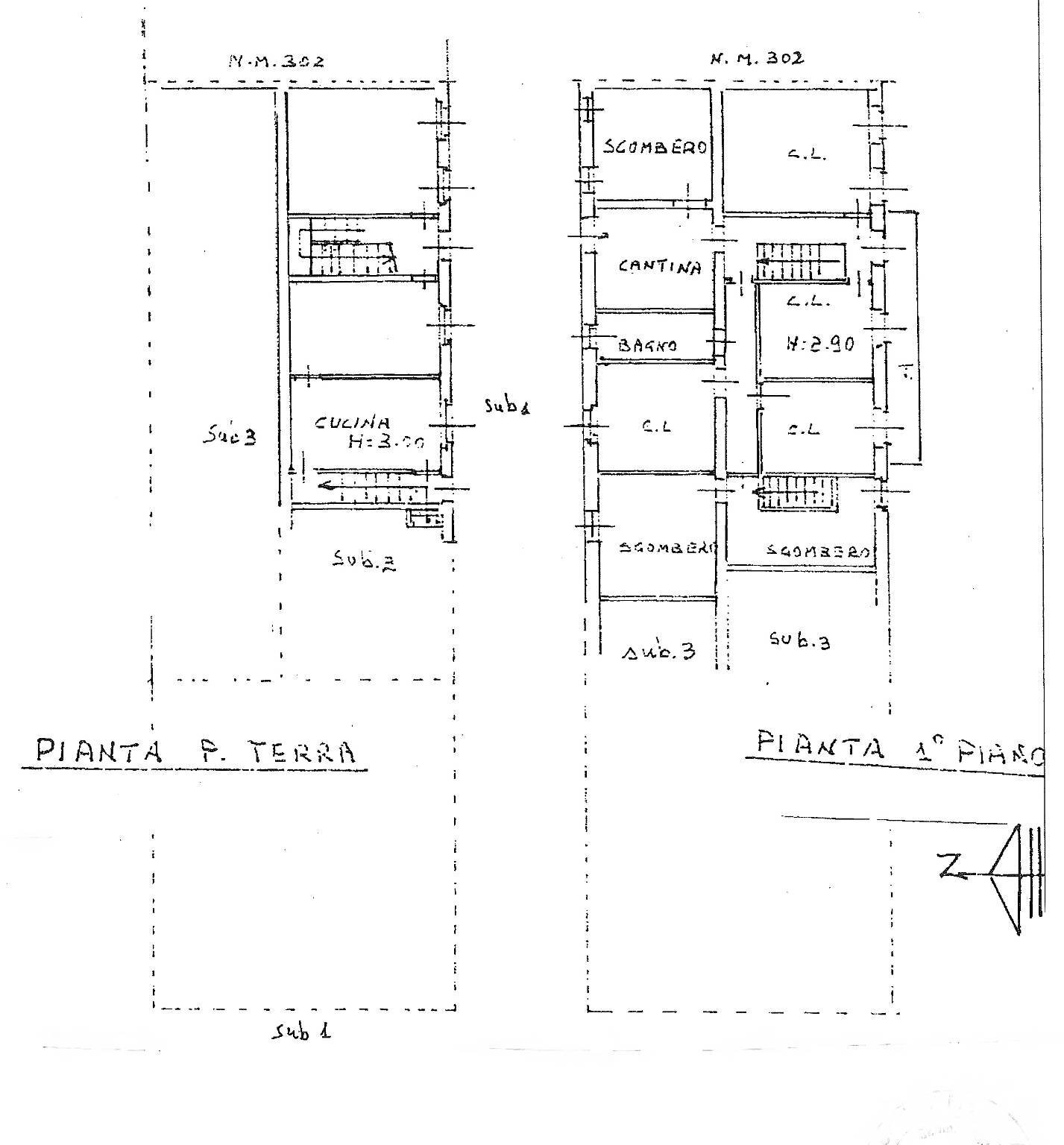 Rustic Regione Antignano, Alice Bel Colle - floor plans 1