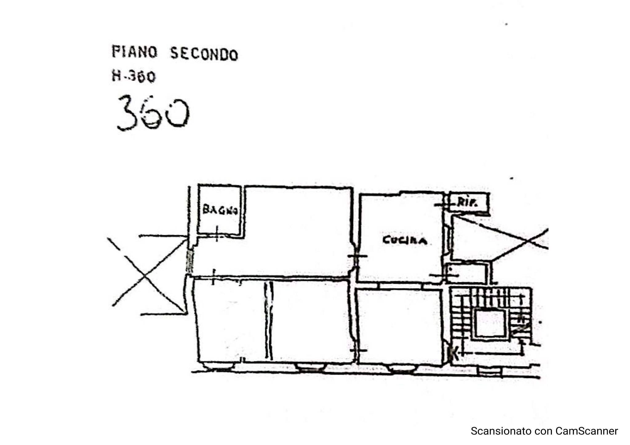 Appartamento Borgo San Iacopo, 28, Firenze (zona Oltrarno) - planimetria 1