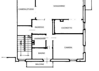 Planimetria - Appartamento strada Nino Bixio, Parma (zona Oltretorrente) - foto 18