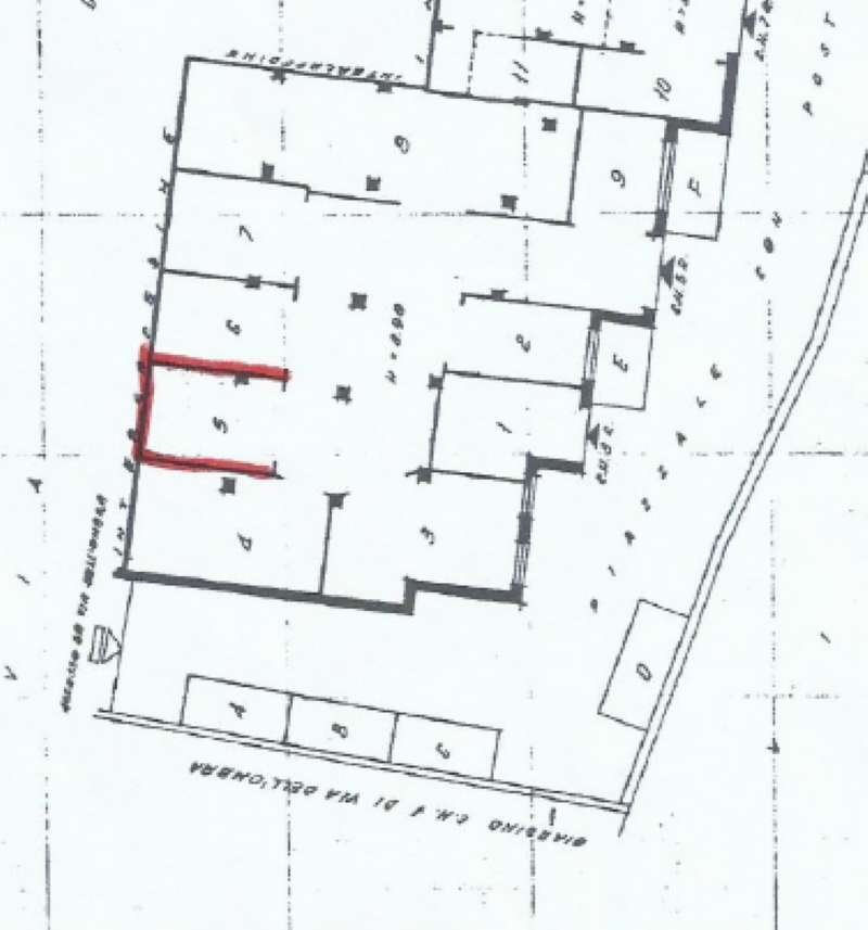 plan - Box via dell'ombra, Genova (neighborhood Sturla) - floor plans 1
