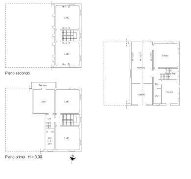 Foto 31 - Rustic via dei mille
 
132, Castelfranco Emilia - floor plans 1