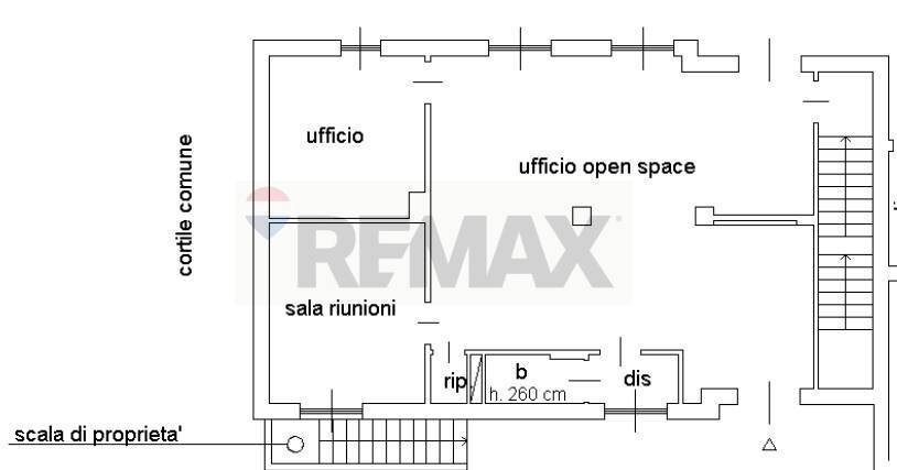 Pianta 2D - Ufficio Via de Nicola
 
8, San Giuliano Milanese - planimetria 1